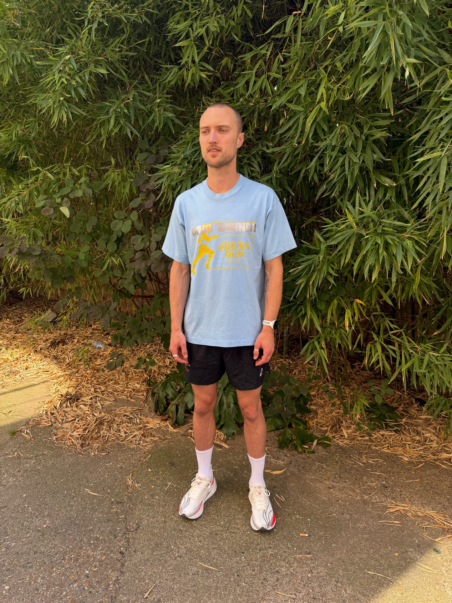Daily Runner Vintage Tee 001