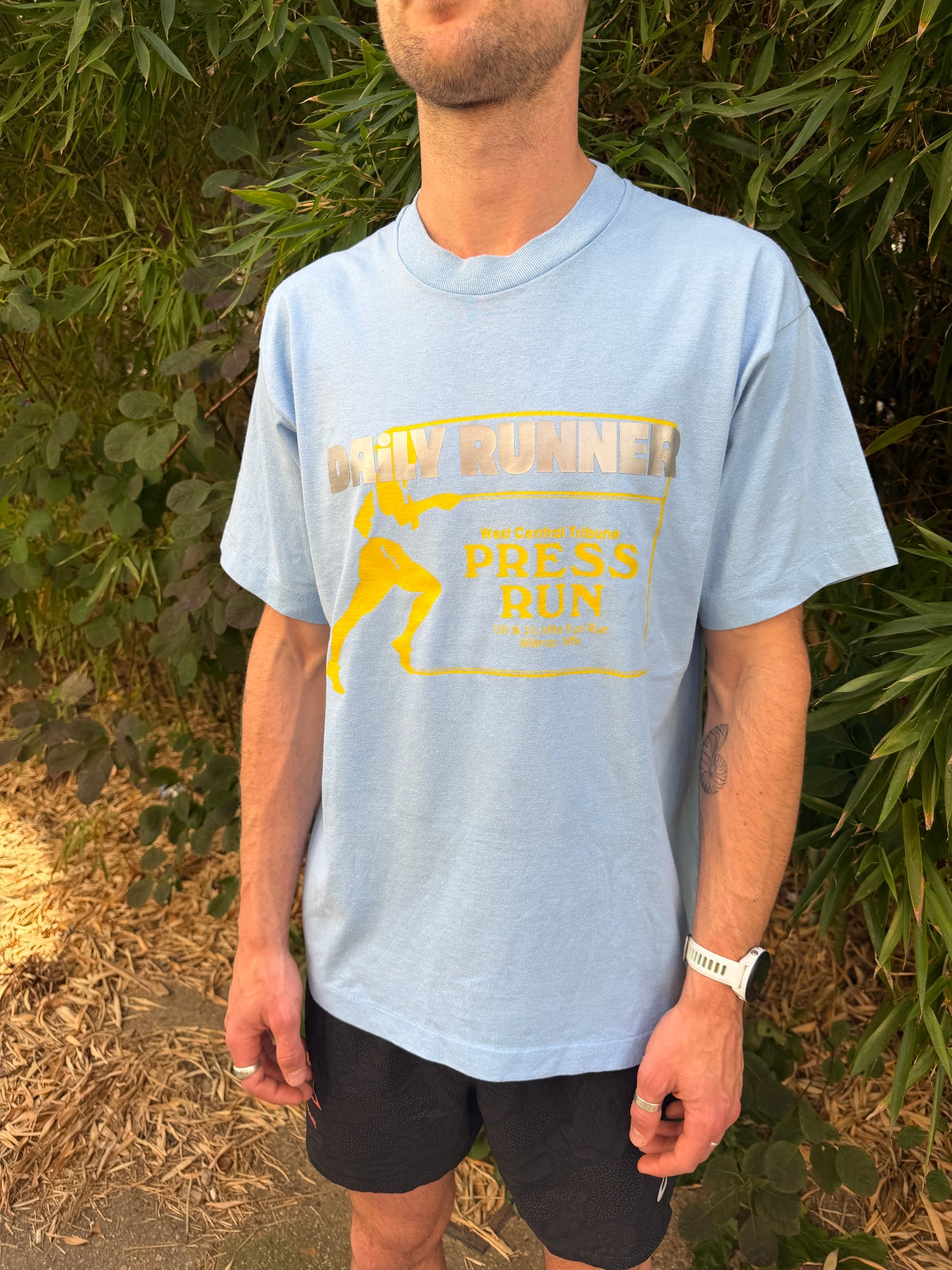 Daily Runner Vintage Tee 001