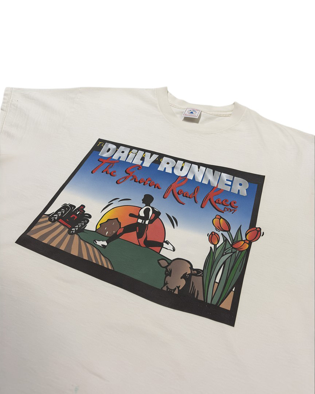 Daily Runner Vintage Tee 003